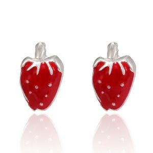 💥3/$12 Small Strawberry Earrings